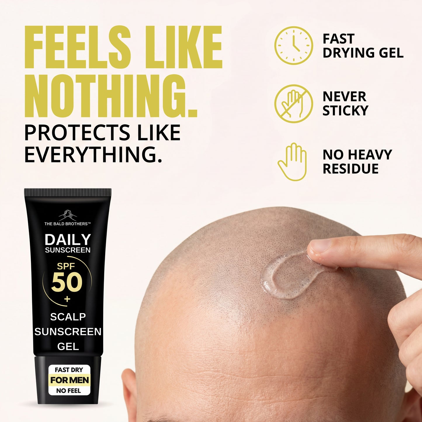 Daily Sunscreen SPF50 Invisible Gel | Mattifying Unseen Sunscreen