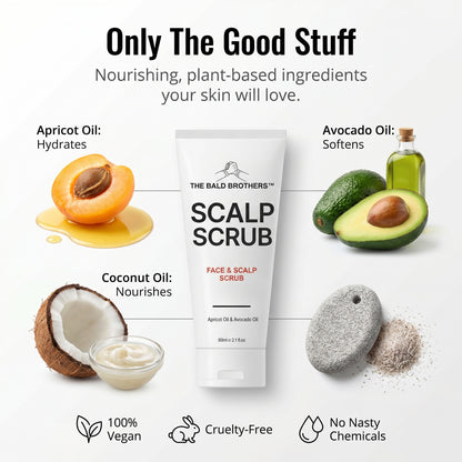 Smooth AF Exfoliator | Scalp & Face Exfoliate Scrub