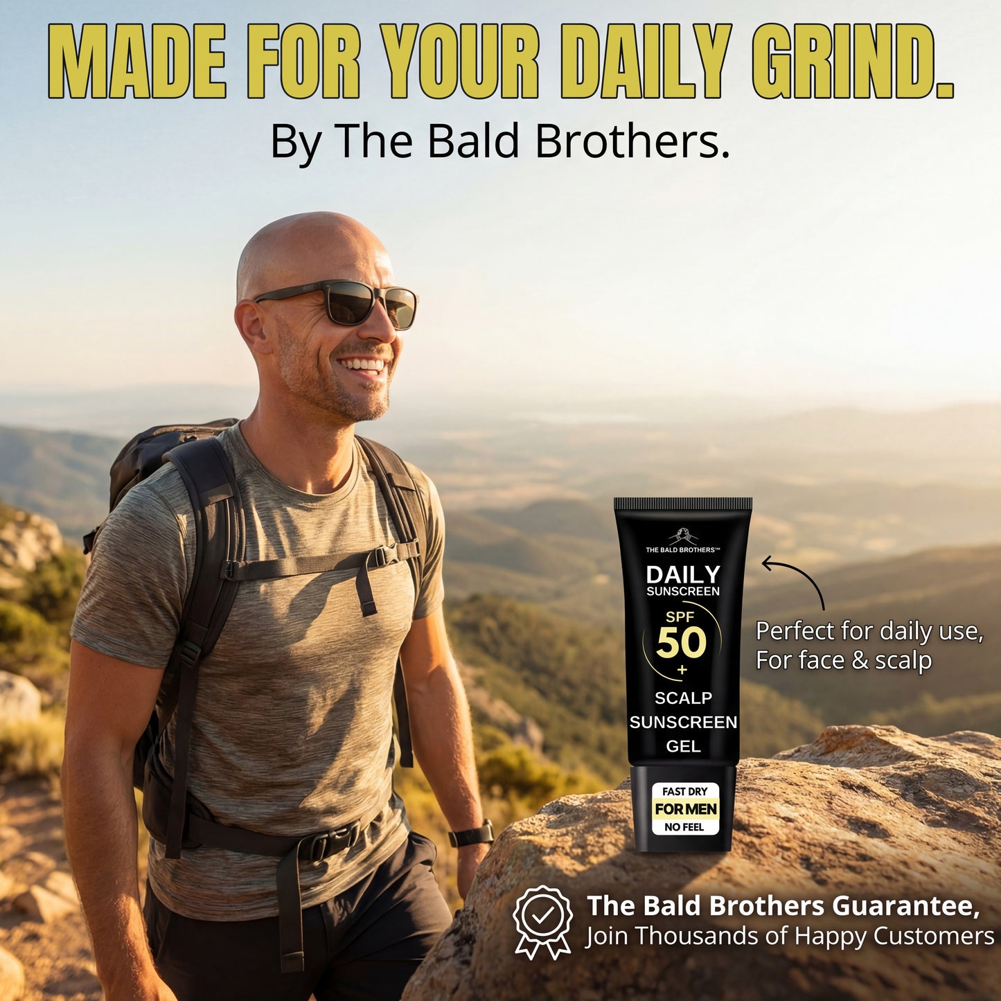 Daily Sunscreen SPF50 Invisible Gel | Mattifying Unseen Sunscreen