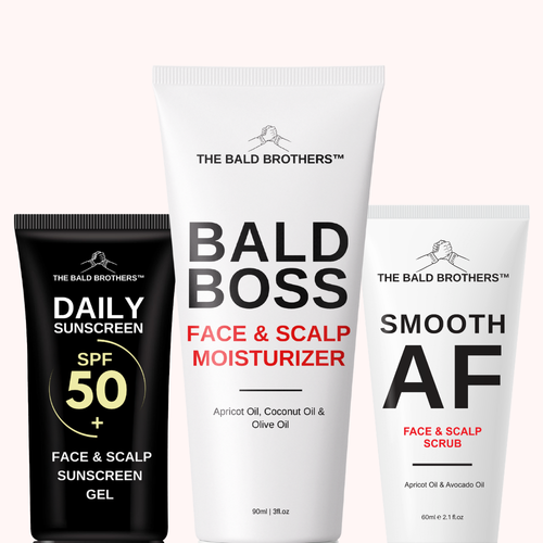 Full Bald Head Care Set